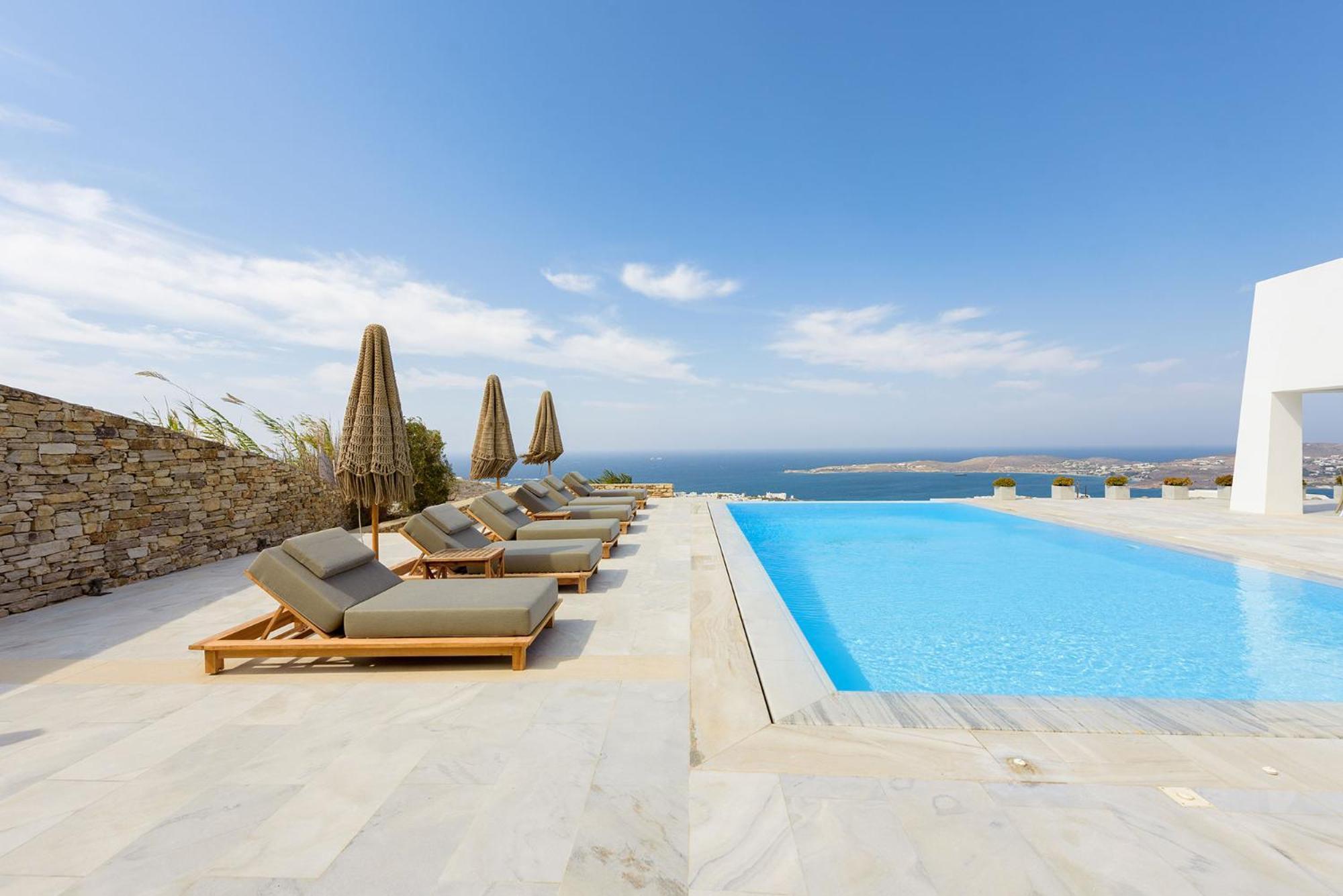 Tluxuryvilla Páros Exteriör bild