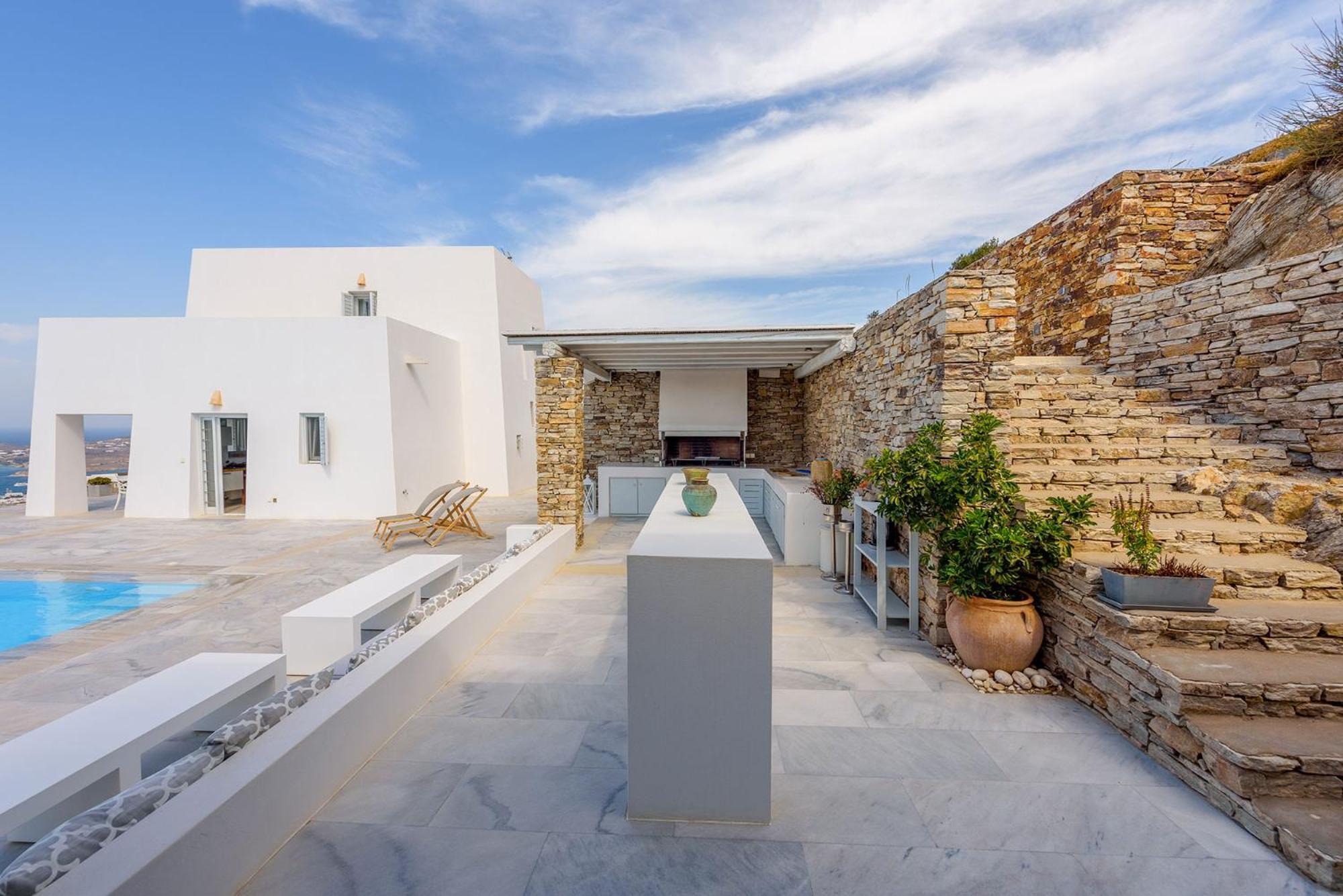 Tluxuryvilla Páros Exteriör bild